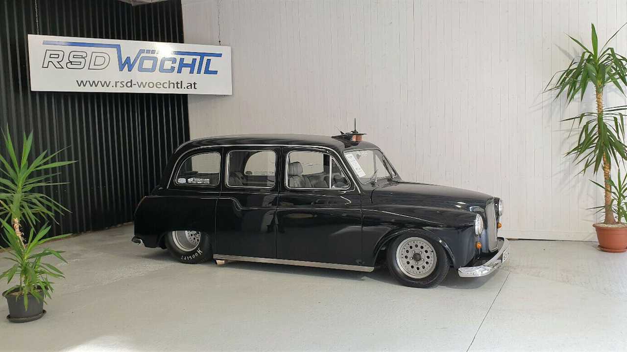 1989 Taksi London dengan Swap Mesin Chevy V8