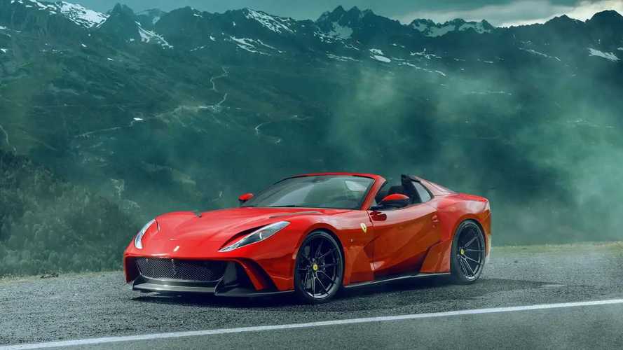 Ferrari 812 GTS, ancora più larga e potente col kit Novitec