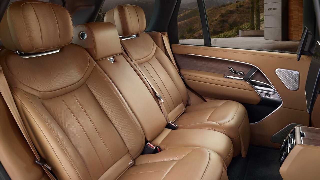 Range Rover пятого поколения, второй ряд сидений