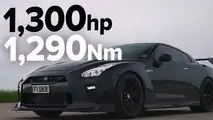 Carrera entre un F1, un Lamborghini Huracán y un Nissan GTR