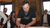 Elon Musk in visita a Firenze