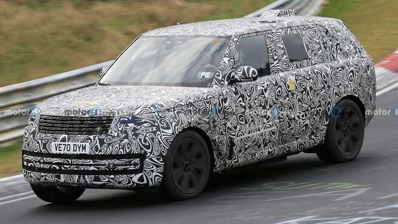 NextGen Range Rover PlugIn Hybrid Spied Lapping The