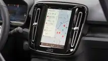 2022 Volvo C40 Recharge Interior Infotainment