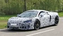 Photo espion McLaren hybride