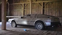 Delorean abandonado durante 32 años