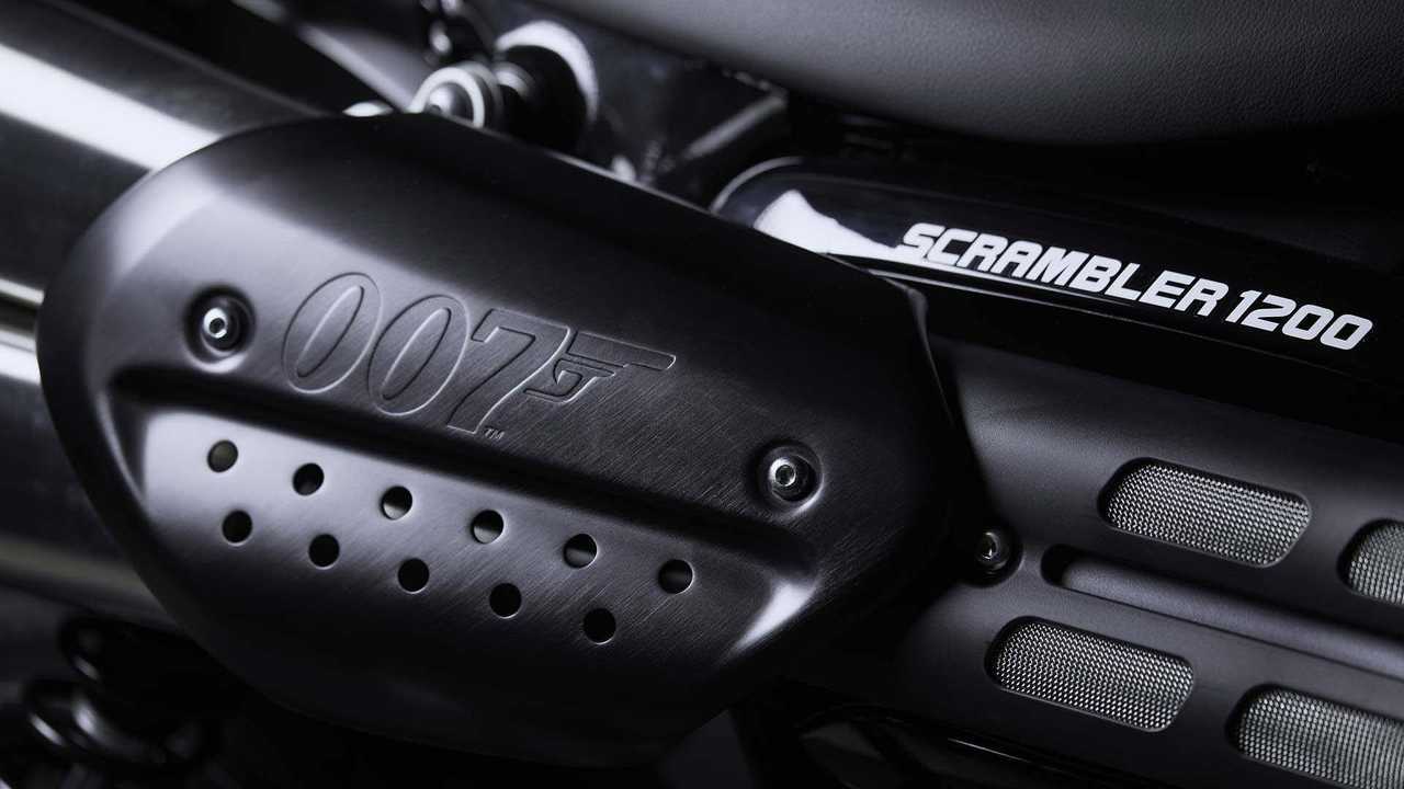 Triumph Scrambler 1200 Édition Bond