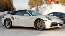 Porsche 911 Turbo S Convertible üretime hazır model casus foto