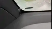Check Water Flowing Inside Tesla Model X When It Crosses Puddles