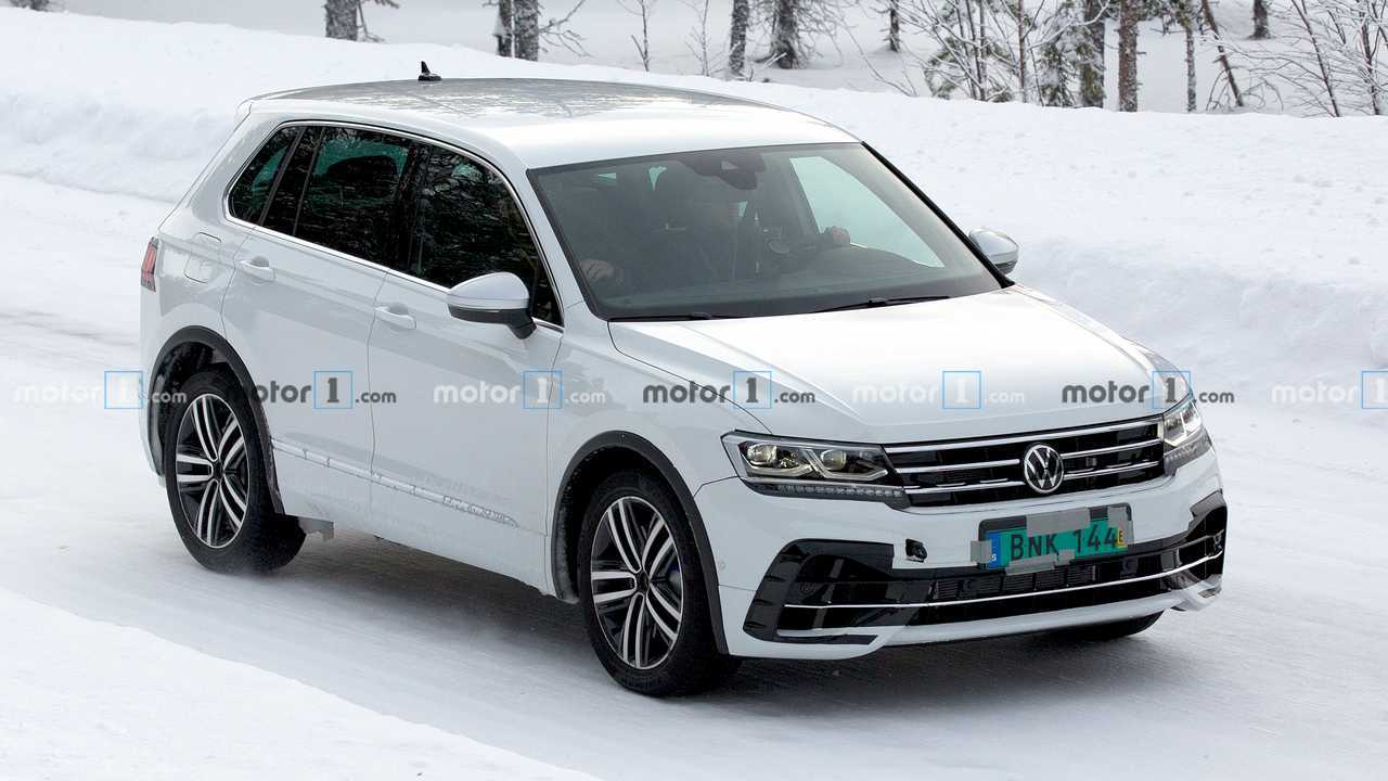 Volkswagen Tiguan R 2020, fotos espía
