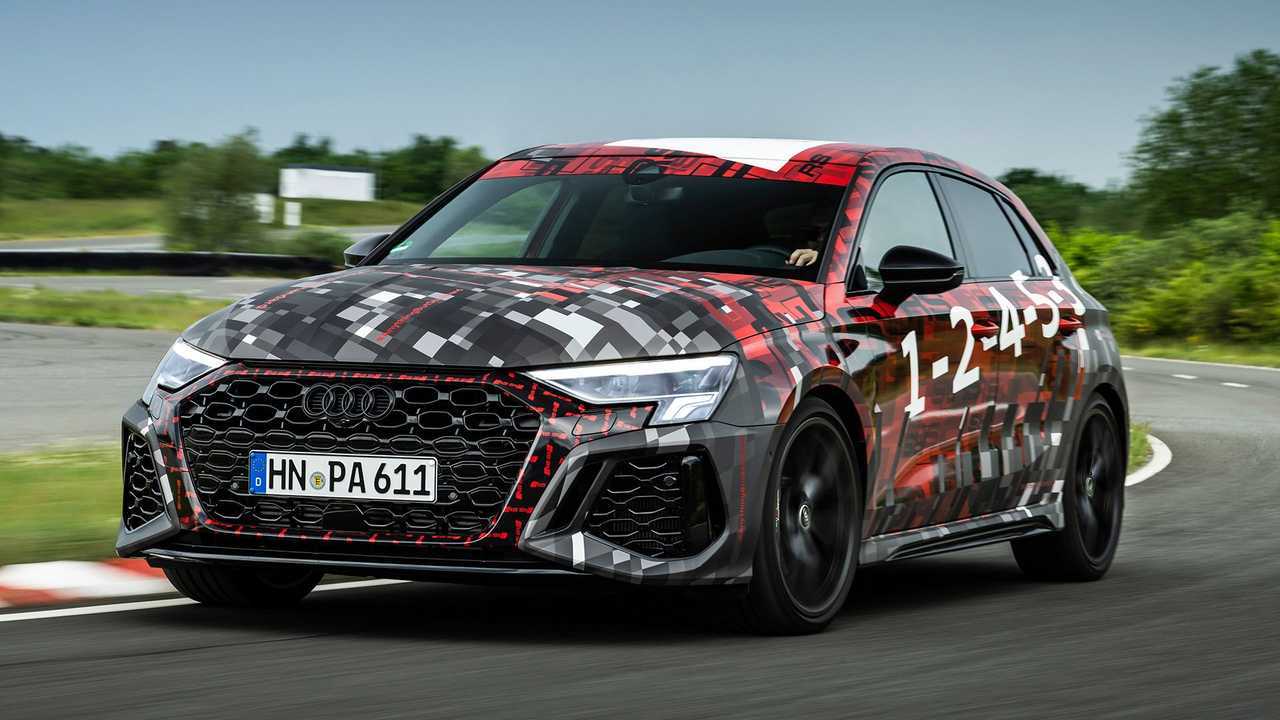 Audi RS 3 (2021) Anteprima sneak
