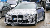 BMW M4 CSL Spy Photos