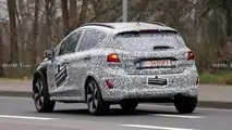 Ford Fiesta Facelift (2021) auf ersten Erlkönigbildern
