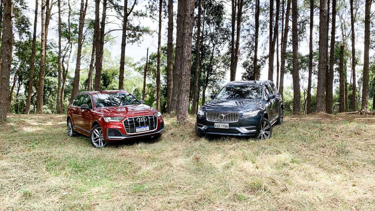 Comparativo: Audi Q7 vs. Volvo XC90