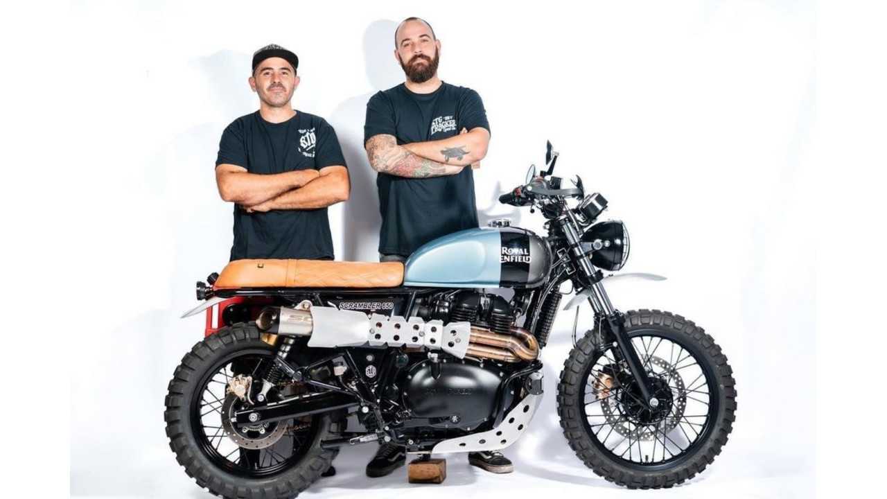 This Custom Royal Enfield 650 Scrambler Is Ready To Hit The Trails