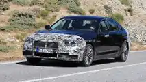 BMW Serie 5 plug in, le foto spia del restyling