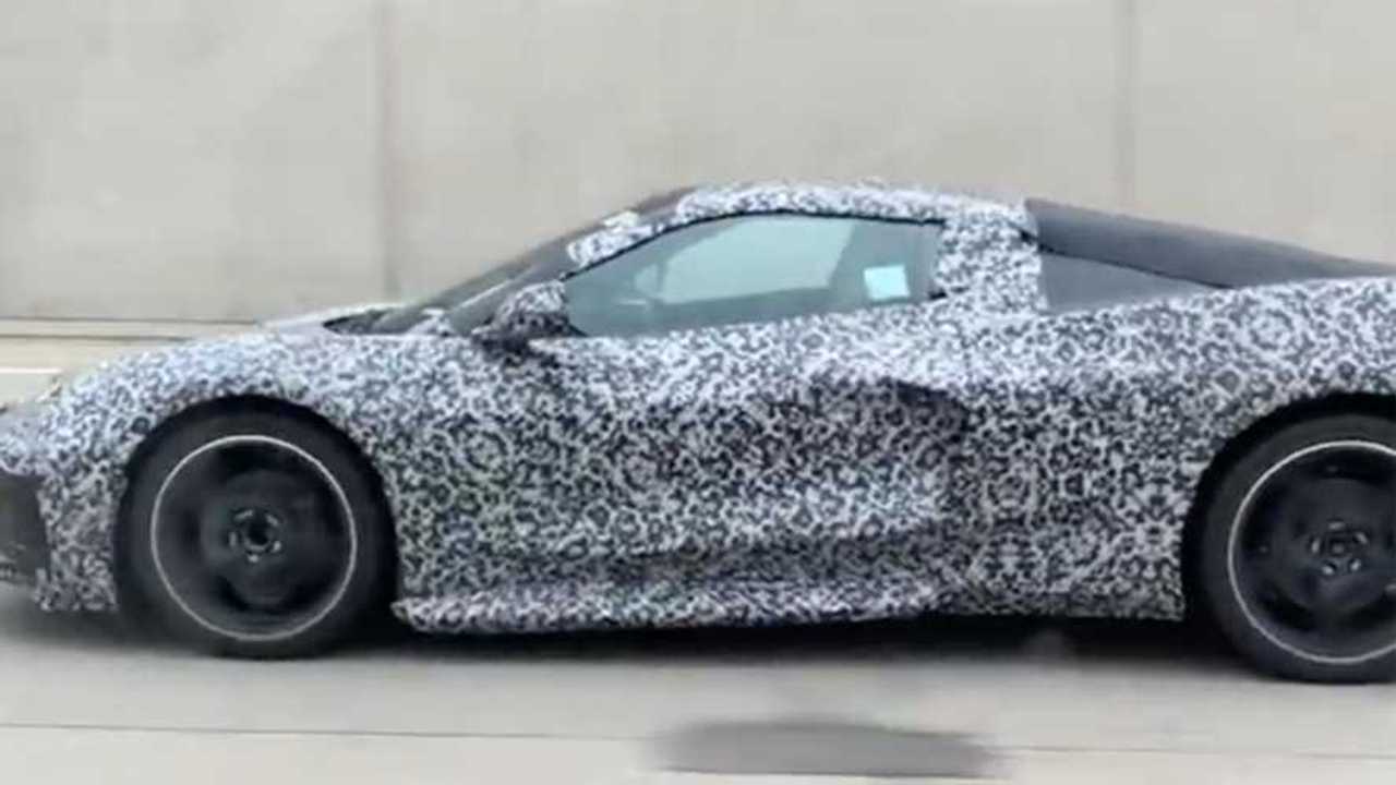 Mid-Engined C8 Chevrolet Corvette Spy Video