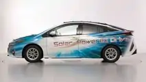 Toyota Prius PHV solar demo car