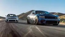 2020 Dodge Charger SRT Hellcat Widebody and 2020 Dodge Charger Scat Pack Widebody