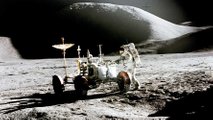 Lunar Roving Vehicle, the one and only car on the Moon