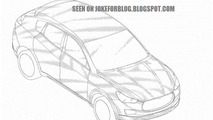 2014 Maserati Levante patent drawing