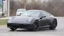 Nuova Porsche 911 - Foto Spia Interni