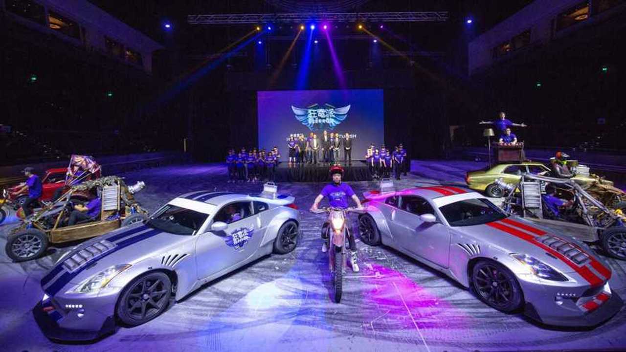 World's First Electric Car Stunt Show To Launch In China