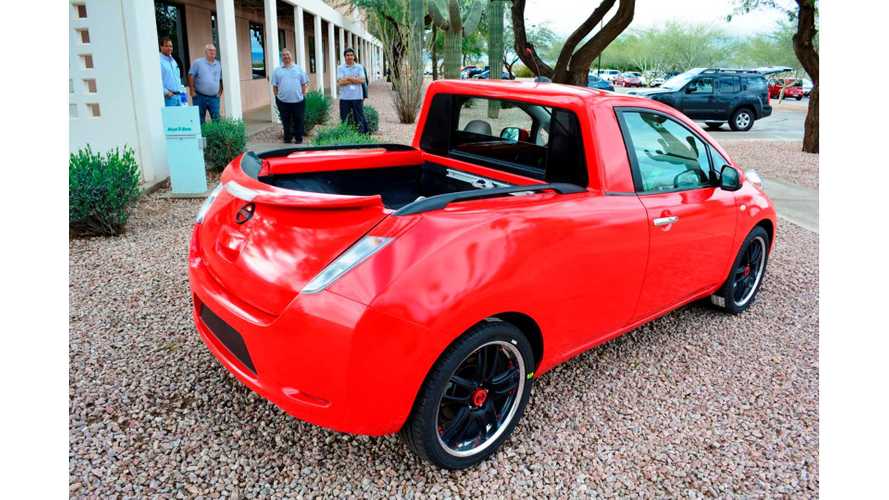Nissan Unveils Leaf Truck Images Video
