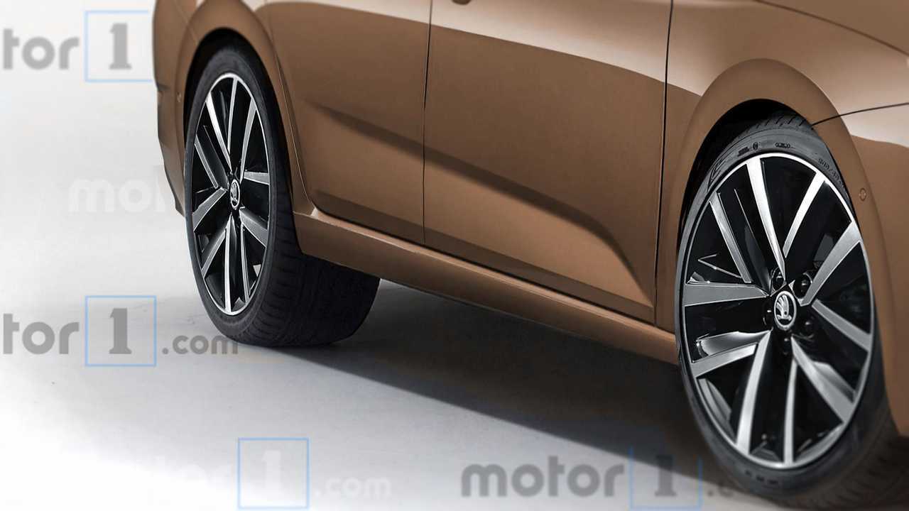 Skoda Octavia 2020, render