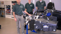 Lotus IndyCar engine, Dallara HQ, Palma, Italy 28.12.2011
