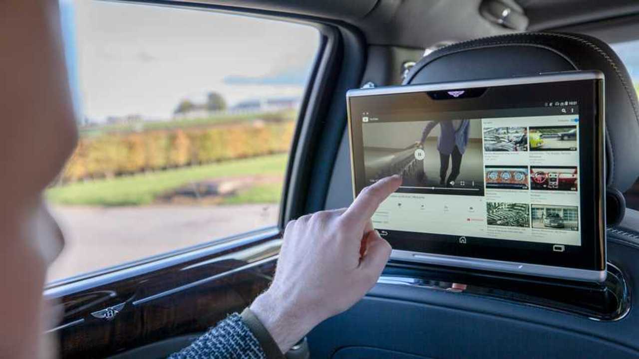 Bentley in-car WiFi
