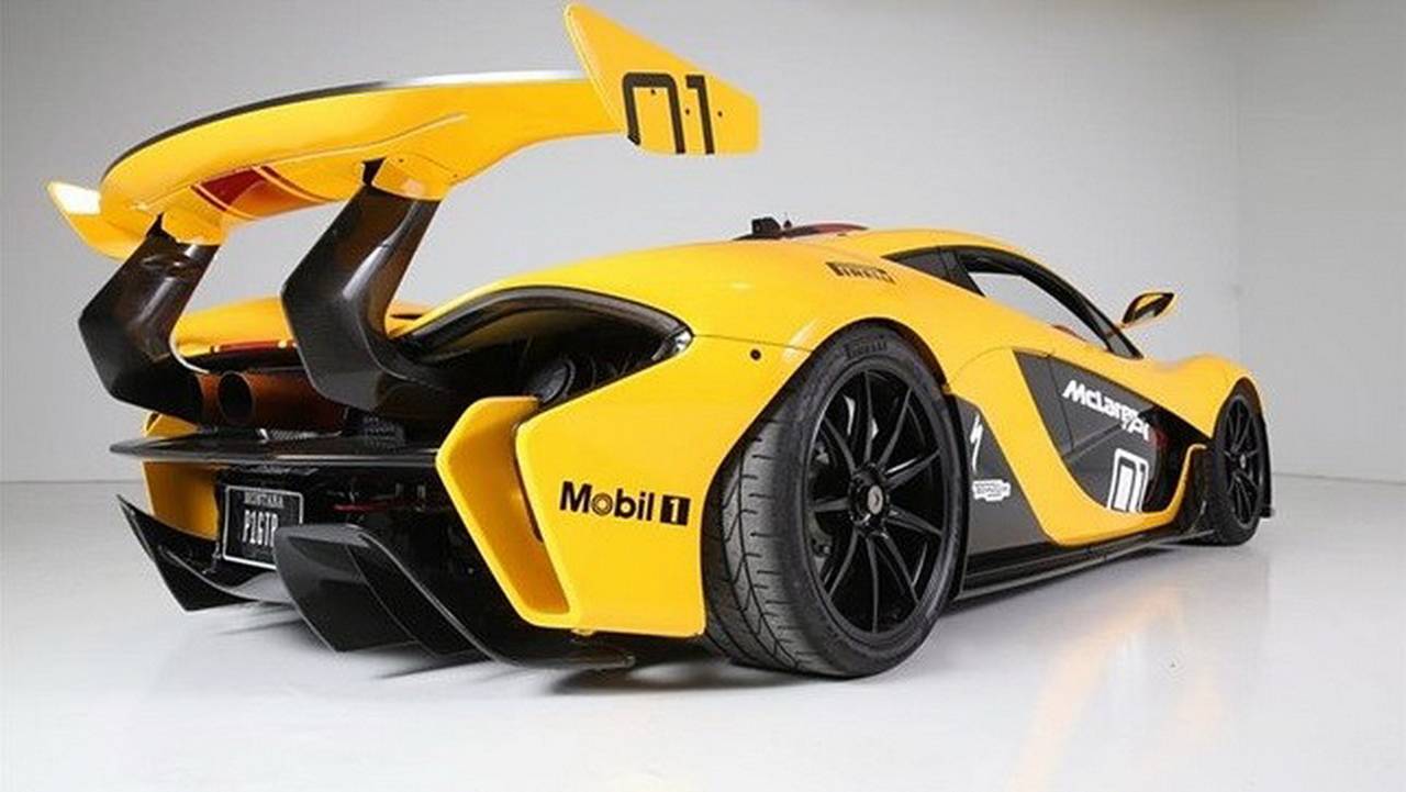 McLaren P1 GTR matriculado para calle