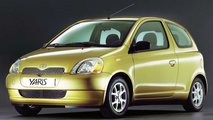 Toyota Yaris, le foto storiche