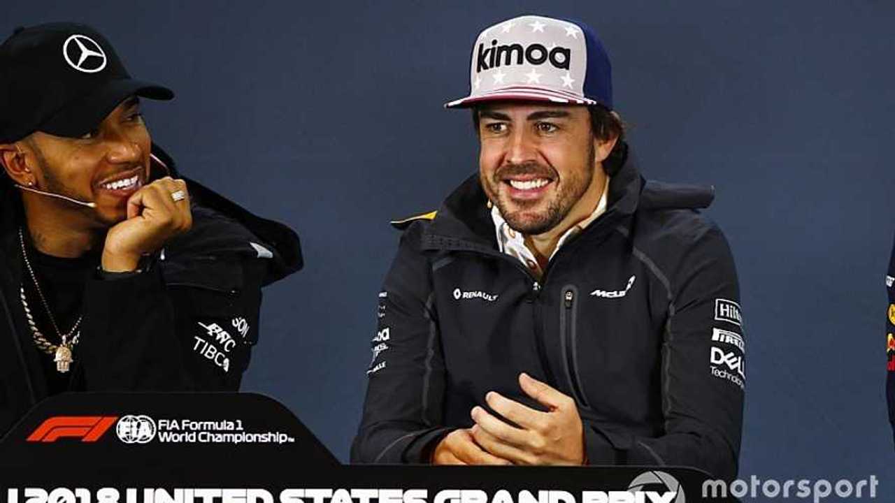 Fernando Alonso y Lewis Hamilton