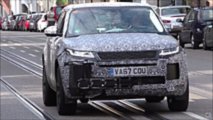 Kazalı Range Rover Evoque Prototipi