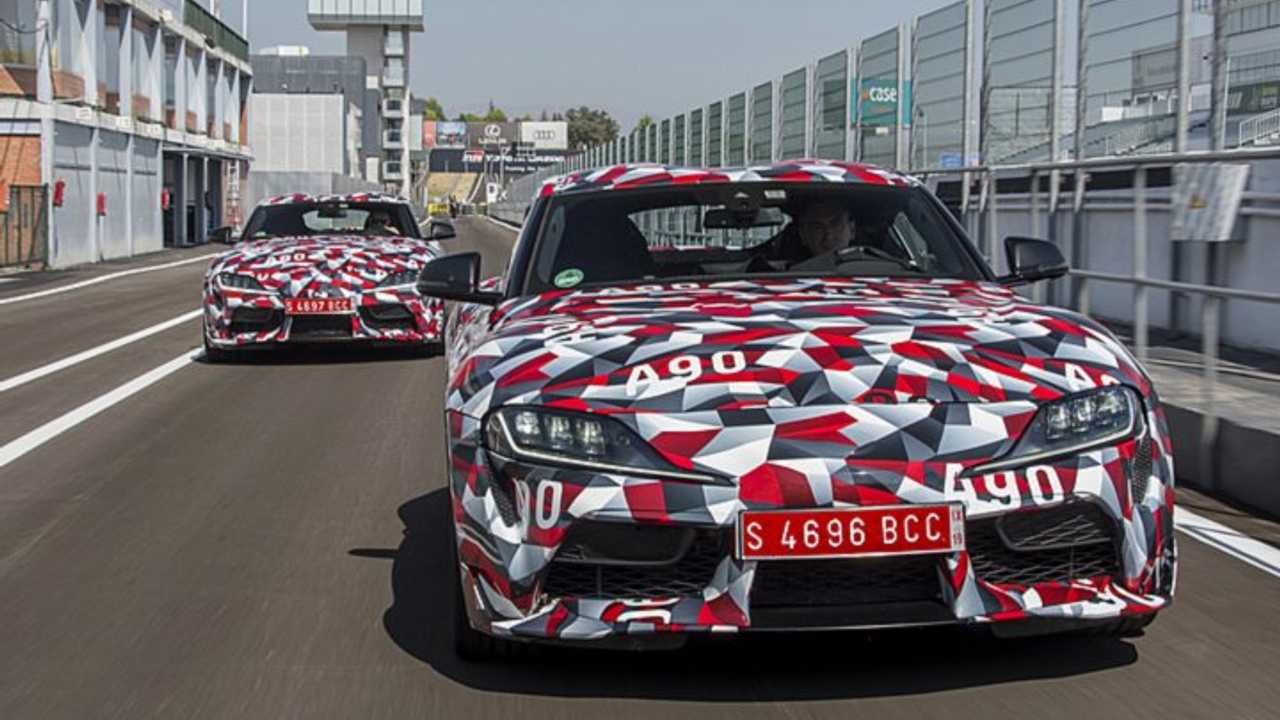 Toyota Supra Prototipi test sürüşü