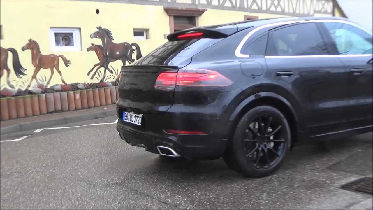 Porsche Cayenne Coupé, le foto spia