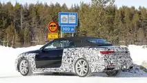 Audi A5 Convertible facelift first spy photo