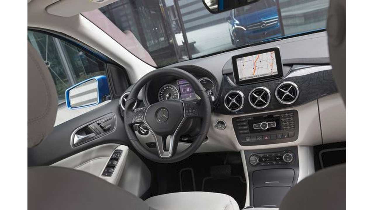 With Tesla Inside, 2014 Mercedes-Benz B-Class Electric Drive Zips From 0 to 62 MPH in 7.9 Seconds; Puts BMW i3 On the Lookout