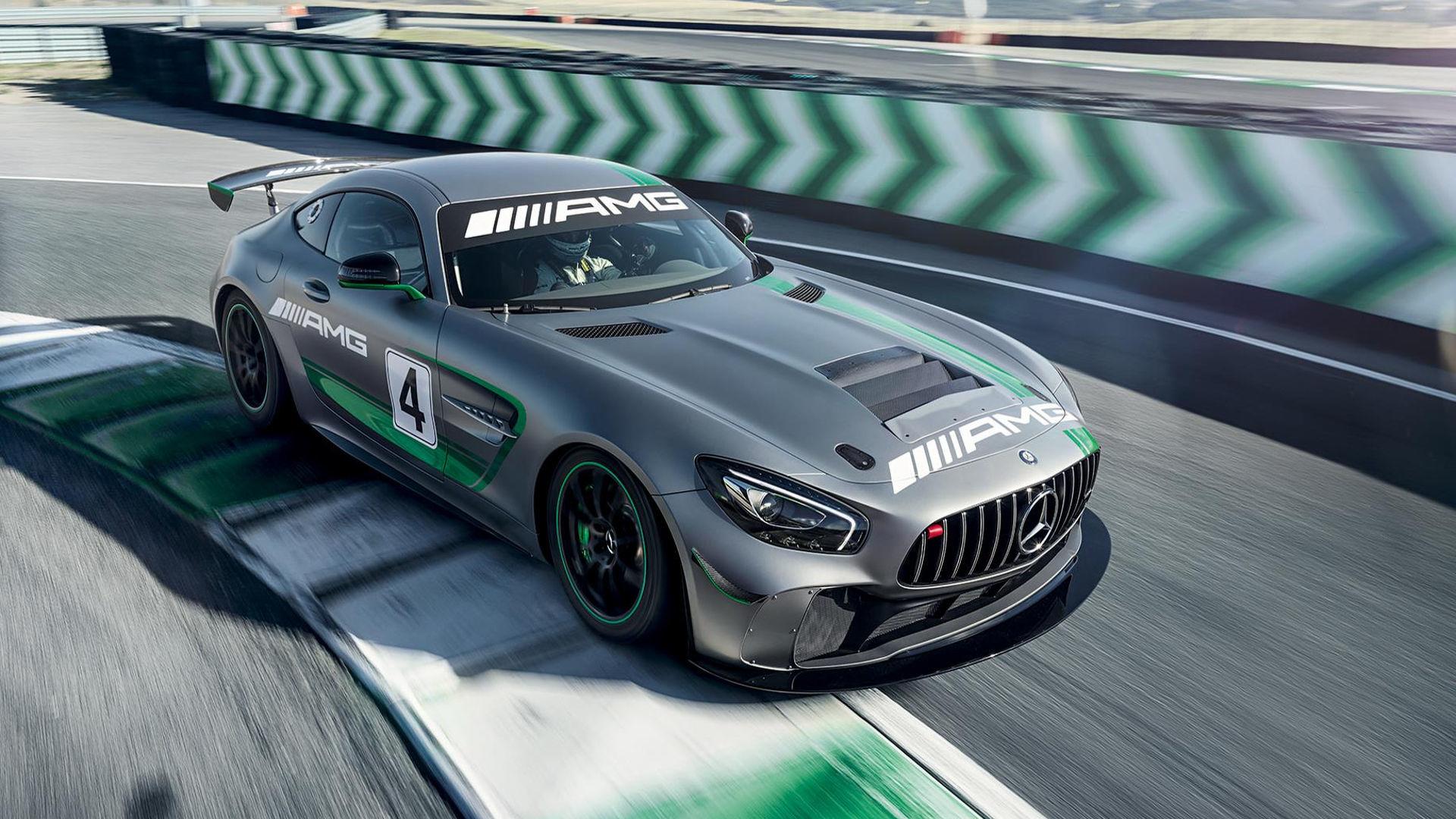 Mercedes Amg Gt4 Hits The Track In Intense Promo Video