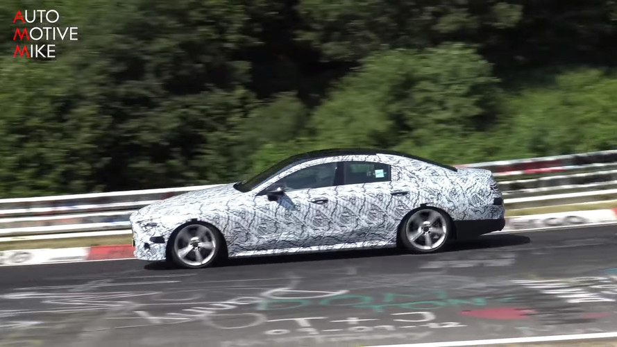 2018 Mercedes CLS casus videosu ekran görüntüleri