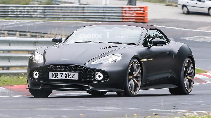 Aston Martin Vanquish Zagato Volante Spy Shots