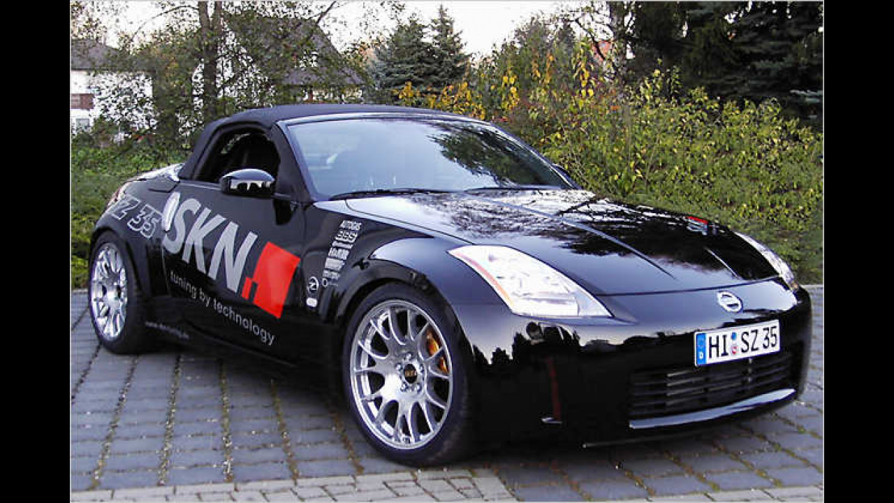Nissan aufgemotzt