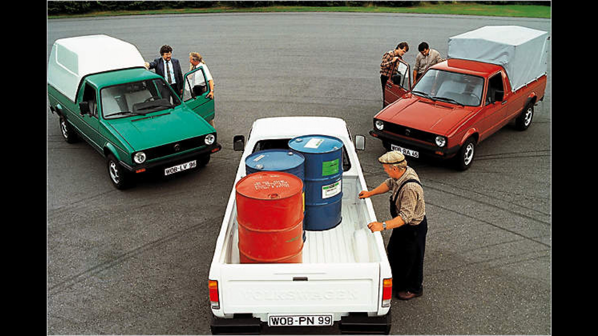 FotoSpecial Die wichtigsten GolfVarianten aus 34 Jahren