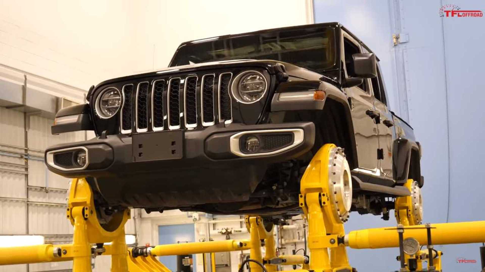 See Jeep Abuse A Gladiator To Prove The Truck’s Durability