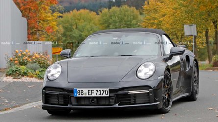 Photos espion - Porsche 911 Turbo Cabriolet