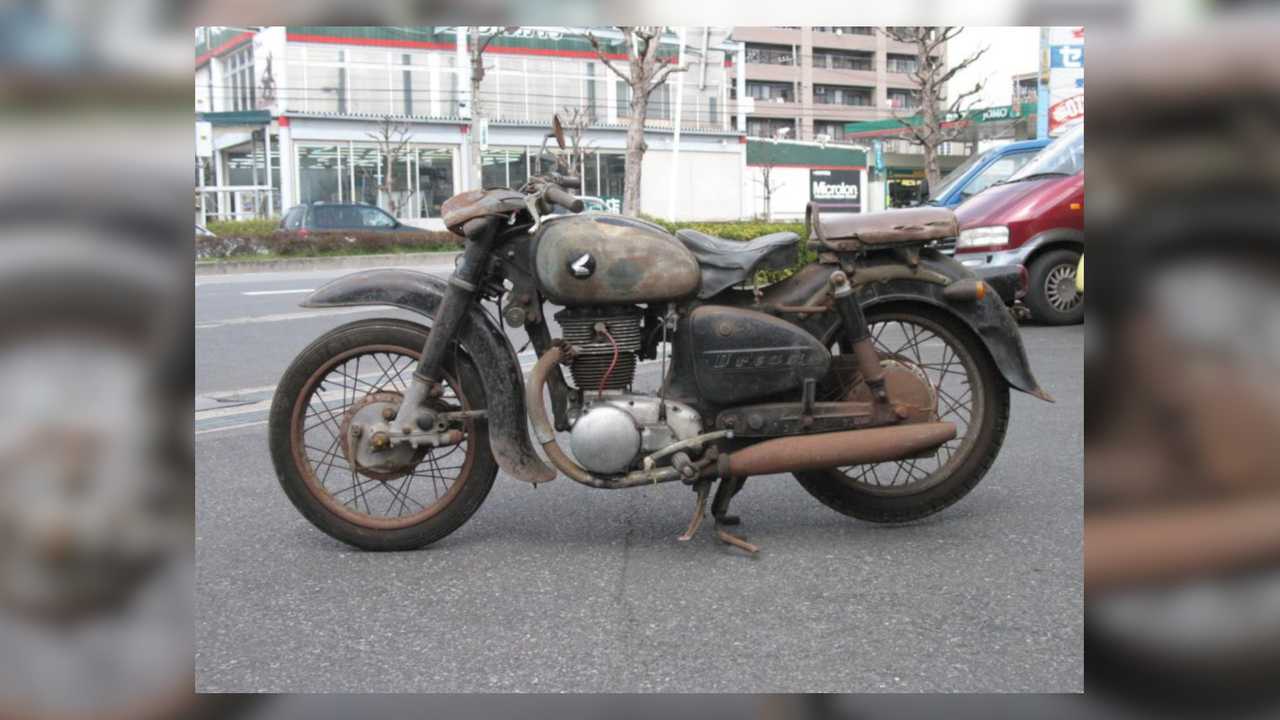 1956 Honda Dream MF350