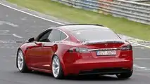 Tesla Model S Plaid spy photo