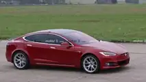 Photos Espion Tesla Model S Nurburgring
