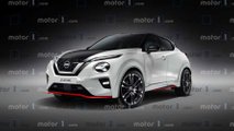 Nuova Nissan Juke Nismo, il rendering