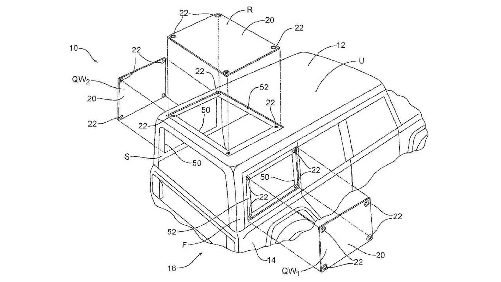 New Ford Roof And Grille Patents Could Be Linked To Bronco